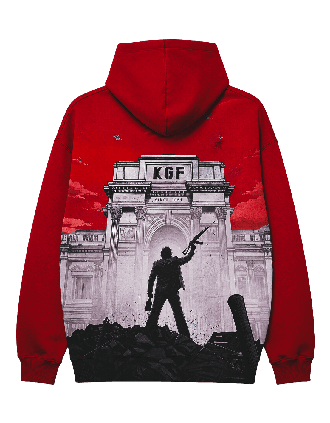 KGF Rocky Red Hoodie