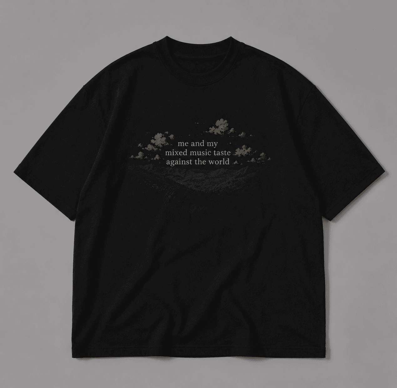 Music Black T-Shirt 2