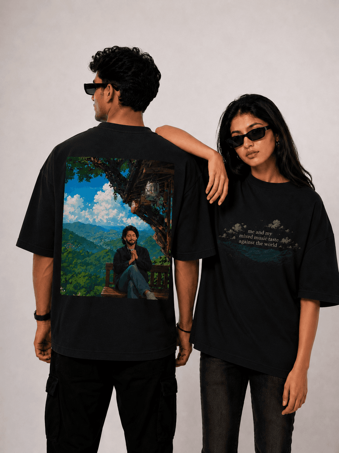 Music Black T-Shirt 3