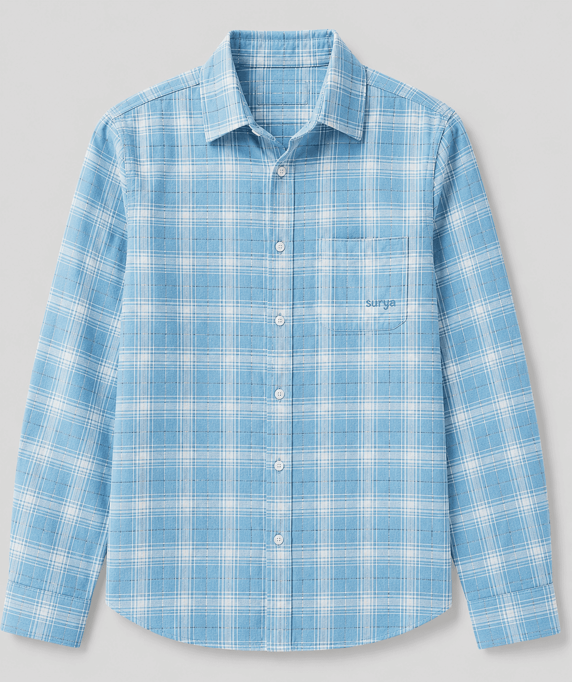 Sky Blue Shirt (Surya) 2